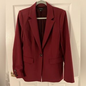 Halogen Maroon Blazer